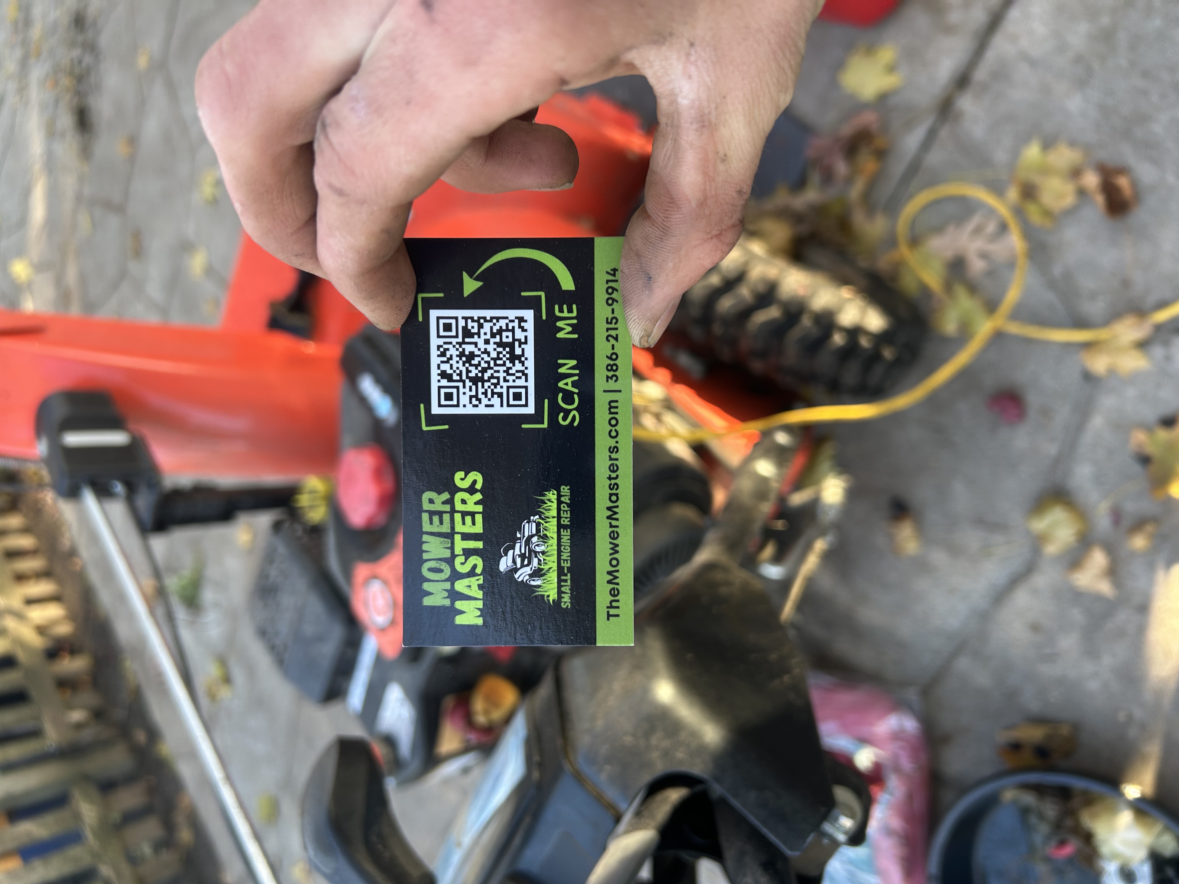 Snow blower prep and repair